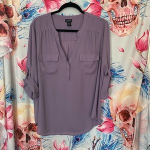 Torrid - Harper Blouse - Lavender
